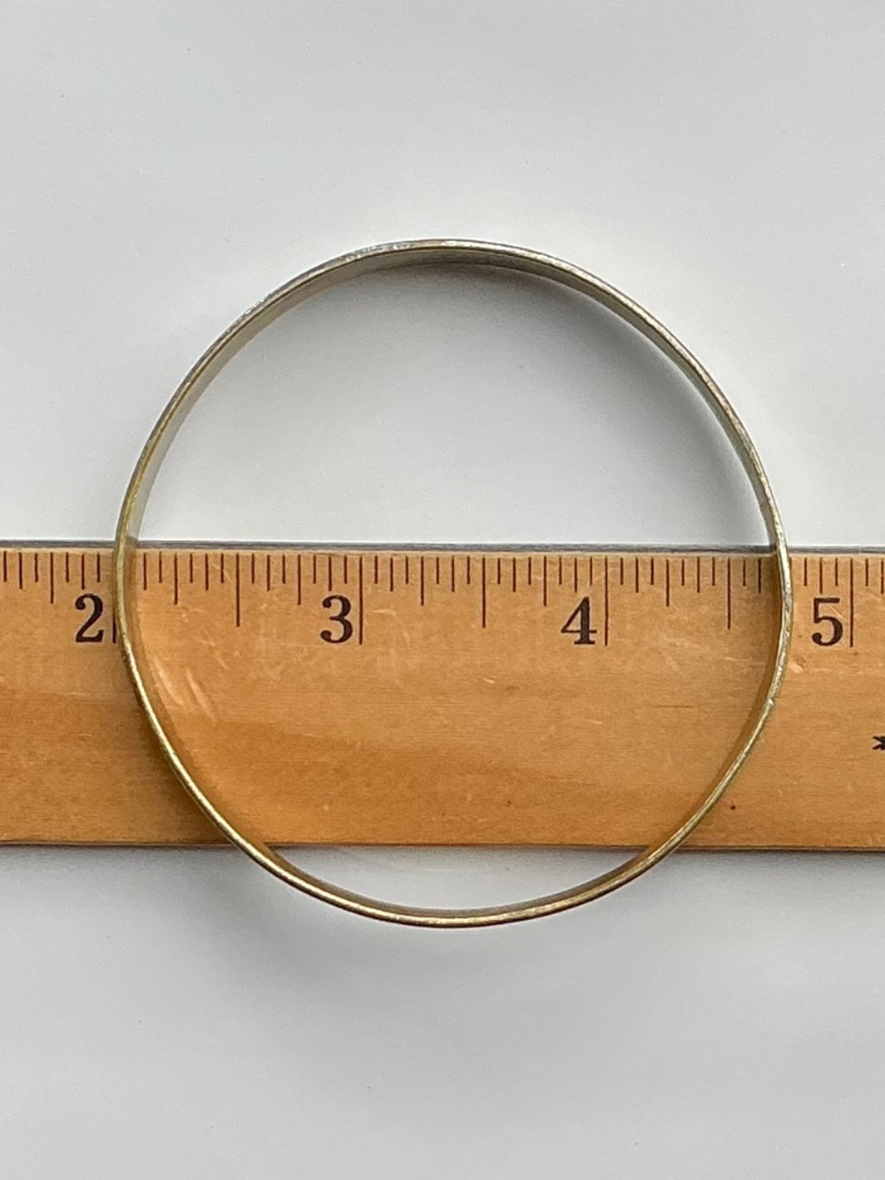 Vintage Mexican Hieroglyphic Bangle Bracelet Stamped Mixed Metal Taxco Style - Picture 11 of 15